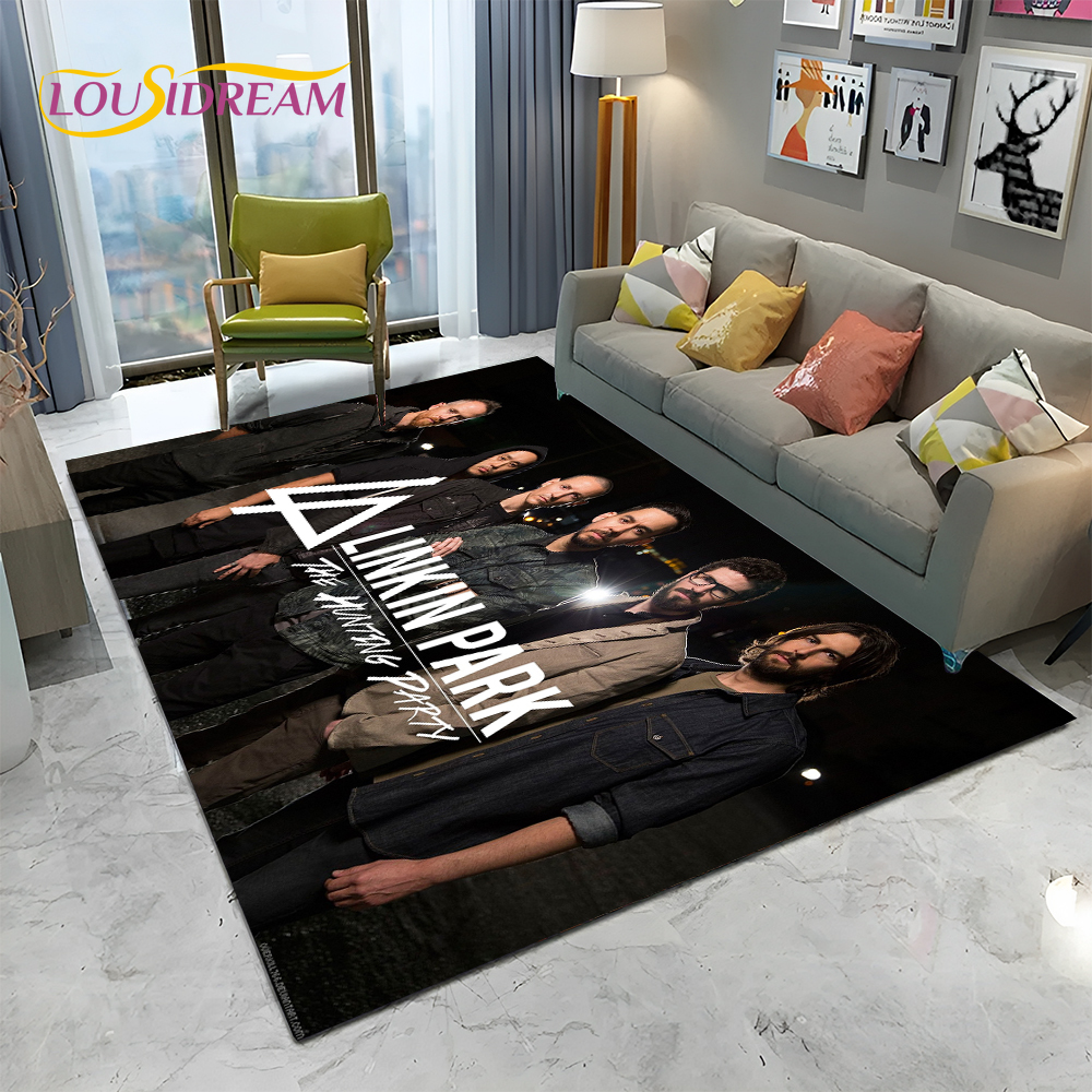 Commercial Printing Logo - 3D Retro Rock Band L-Linkin Park