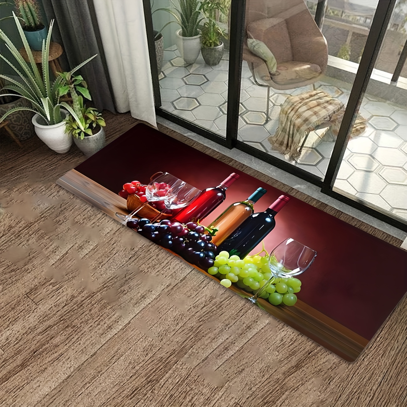 Wine Grape Print Long Runner R - огляд і ціна Commercial Printing Supplies Usa