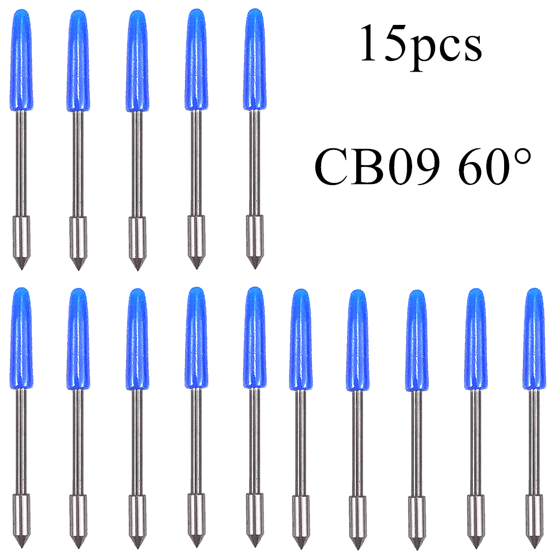 15pcs 60 Degree Graphtec CB09  - огляд і ціна Cutting Plotter Blade