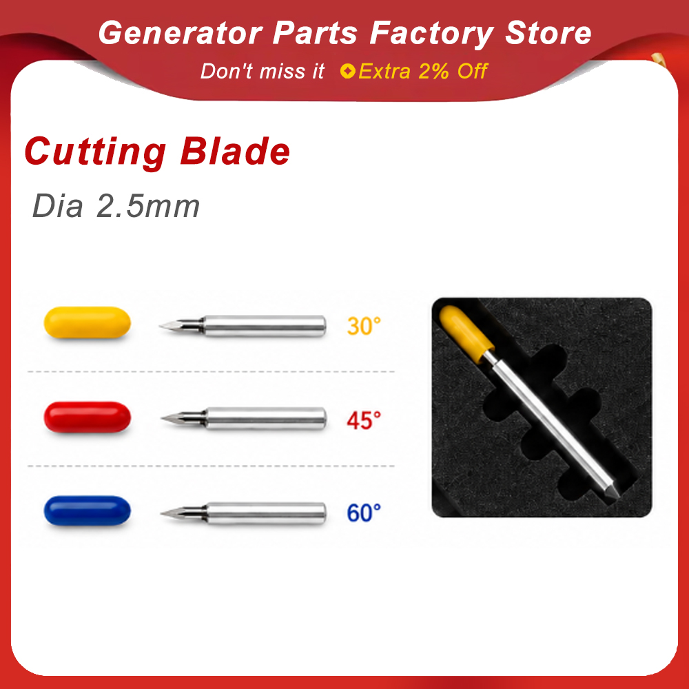 Dia 2.5mm GCC Jaguar Cutting B - огляд і ціна Cutting Plotter Blade