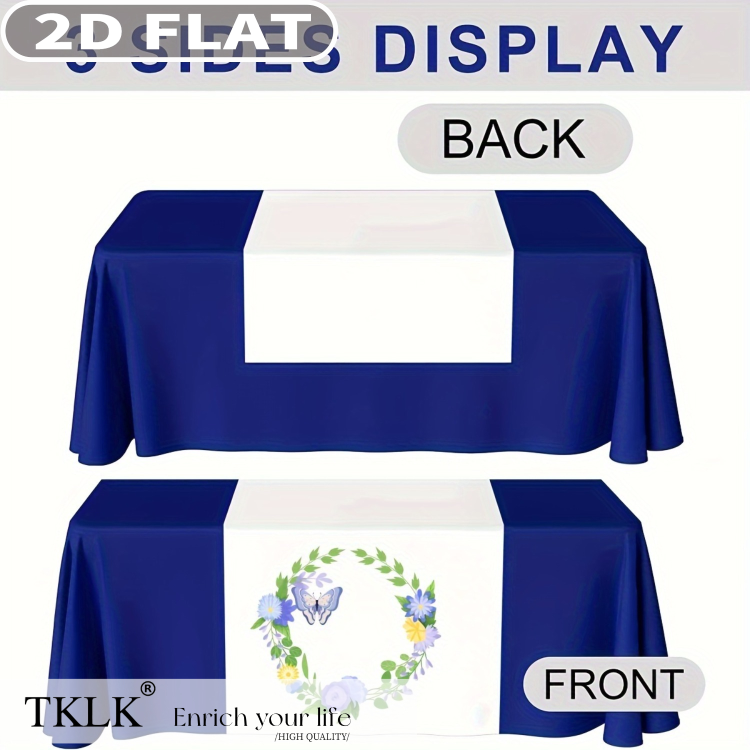 1pc Customizable Polyester Tab - огляд і ціна Commercial Printing Logo